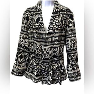 H&M Conscious Patterned Blazer